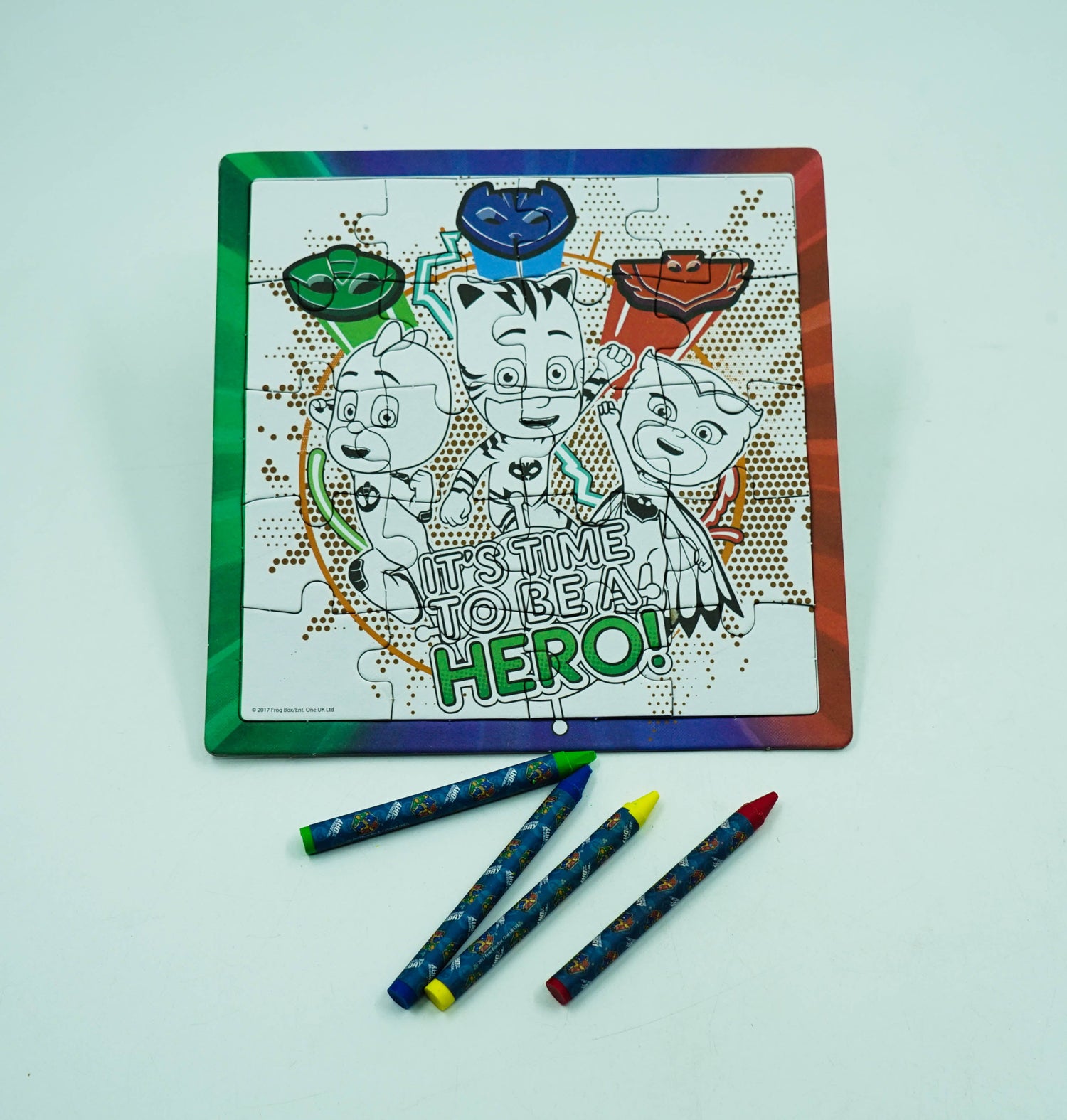 Pj Masks Puzzle Colouring Set BookXcess