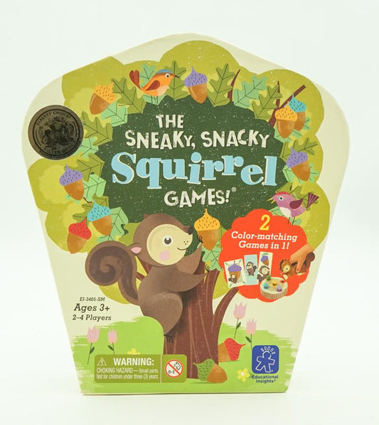 The Sneaky, Snacky Squirrel Games
