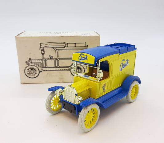 1913 Model "T" Delivery Bank (Quik Blue And Yellow)