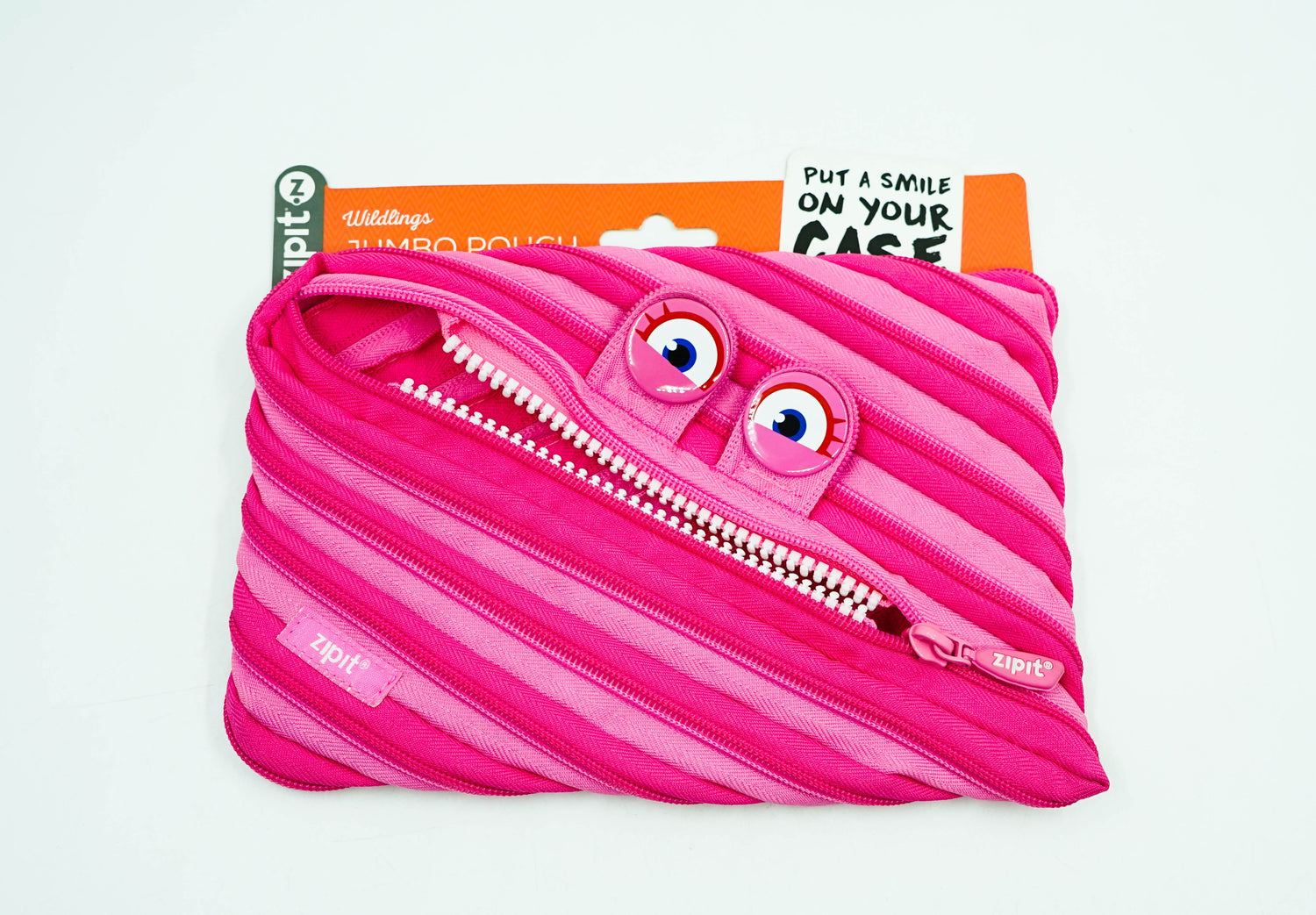 Zipit Wildling Jumbo Pouch Pink – BookXcess
