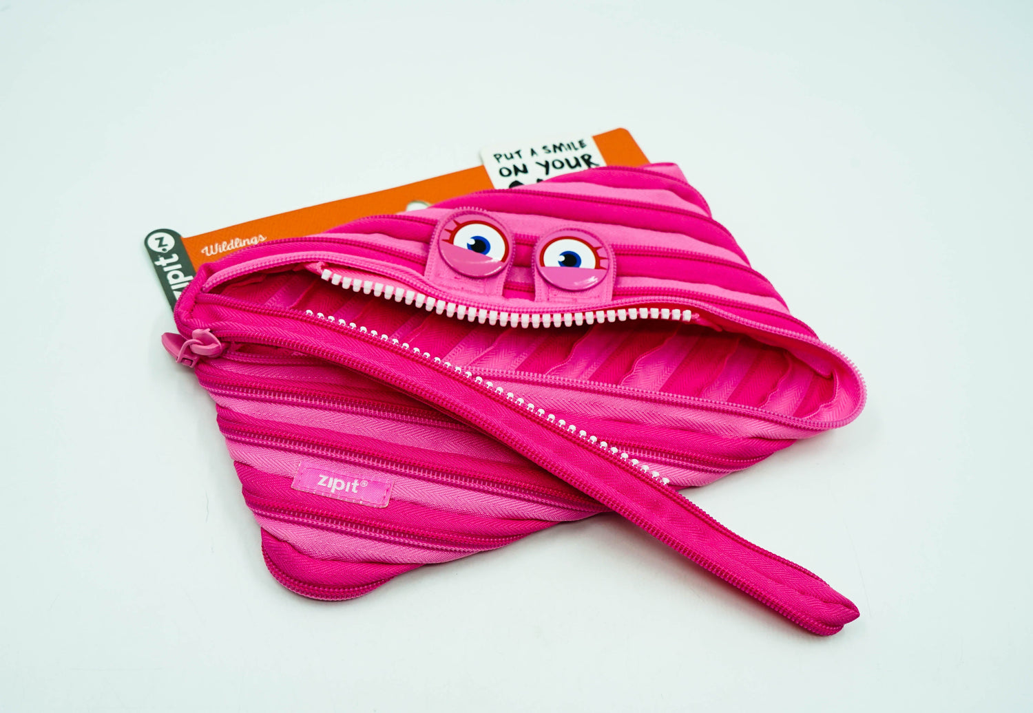 Zipit Wildling Jumbo Pouch Pink – BookXcess