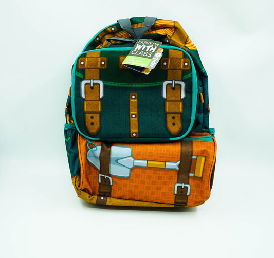 Zipit Adventure Backpack & Lunch Bag Combo Explorer