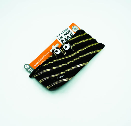 Zipit Monster Pouch, Special Edition Black & Gold Teeth