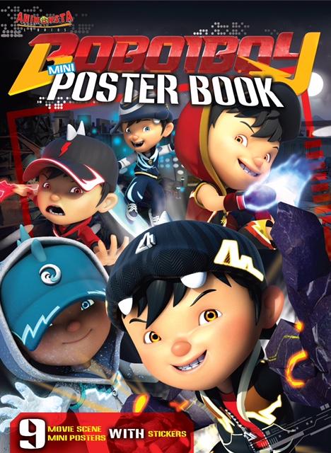 Boboiboy Sticker Book (Movie Series)