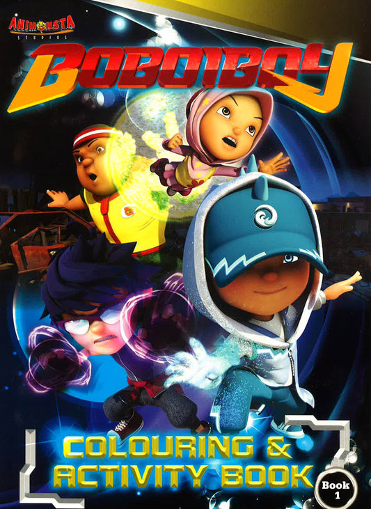 Boboiboy Colouring & Acitivity Book