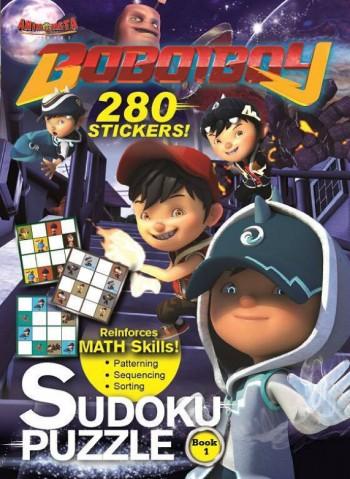 Boboiboy: 280 Stickers! Sudoku Puzzle Book 1
