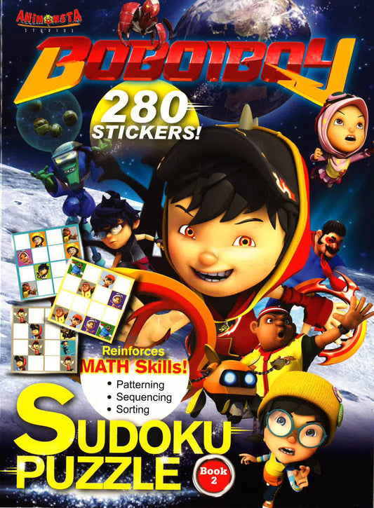 Boboiboy 280 Stickers
