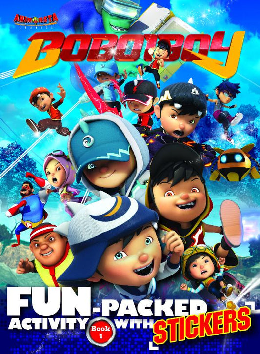 Boboiboy?(Movie Series) Fun-Packed Activity Book 1