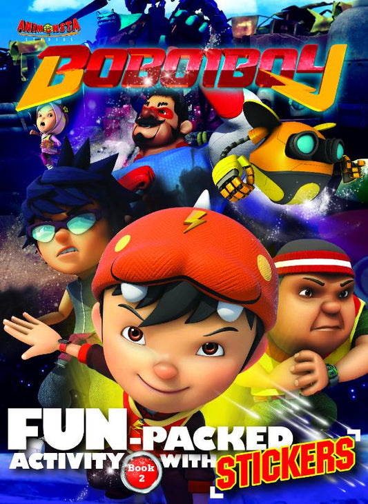 Boboiboy?(Movie Series) Fun-Packed Activity Book 2