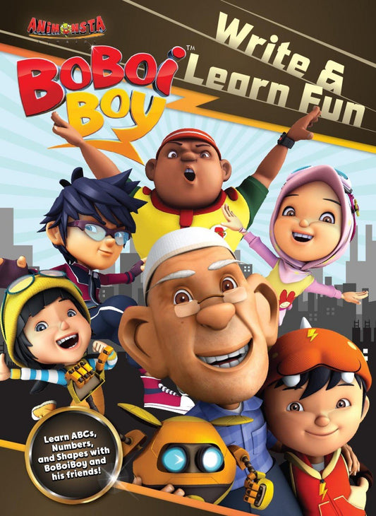 Boboiboy Write & Learn Fun