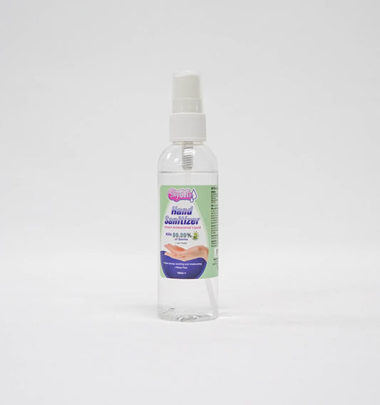 Hand Sanitizer Liquid 75% (Ipa) 100 ML Colorless Sky Gel Mist Spray