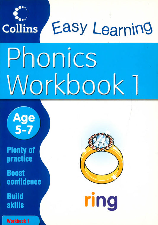 Phonics Workbook 1: Age 5-7 (Collins Easy Learning Age 5-7)