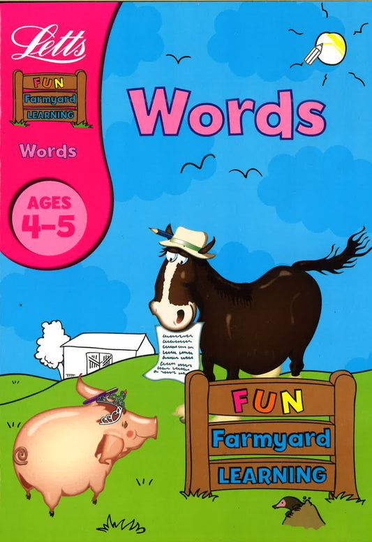 Letts Fun Frmyard Learning - Words (Age 4-5)
