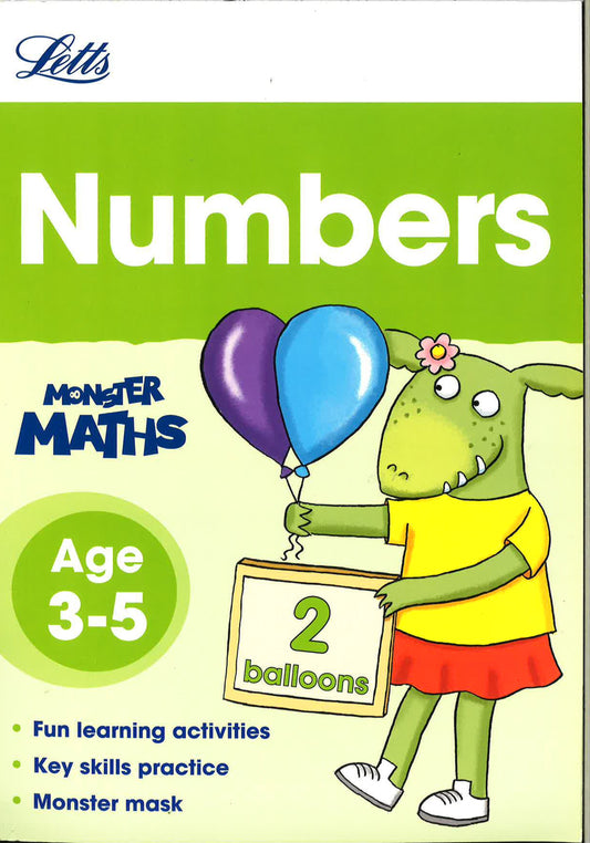Letts Monster Practice: Numbers Age 3-5