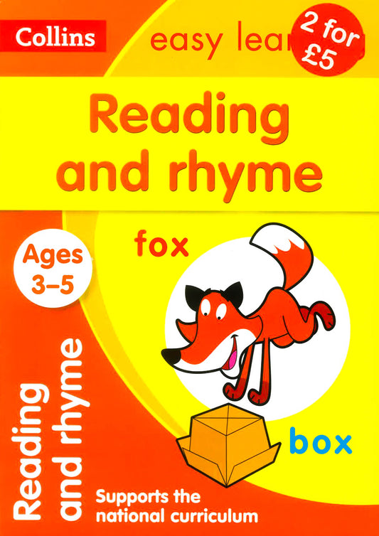 Reading and Rhyme Ages 3-5: Ideal for home learning (Collins Easy Learning Preschool)
