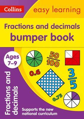 Fractions & Decimals Bumper Book Ages 7-9: Ideal For Home Learning (Collins Easy Learning Ks2)