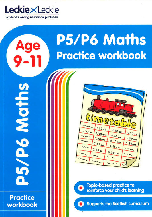 P5/P6 Maths Practice Workbook: Extra Practice for Cfe Primary School English