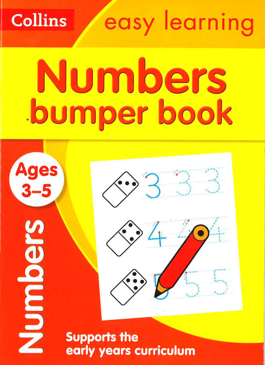 Numbers Bumper Book Ages 3-5: Prepare For Preschool With Easy Home Learning (Collins Easy Learning Preschool)