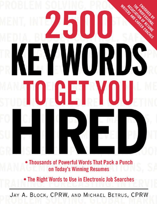 2500 Keywords To Get You Hired