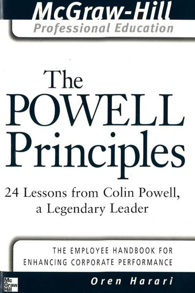 Powell Principles/ Colin Powell (Profssional Ed)
