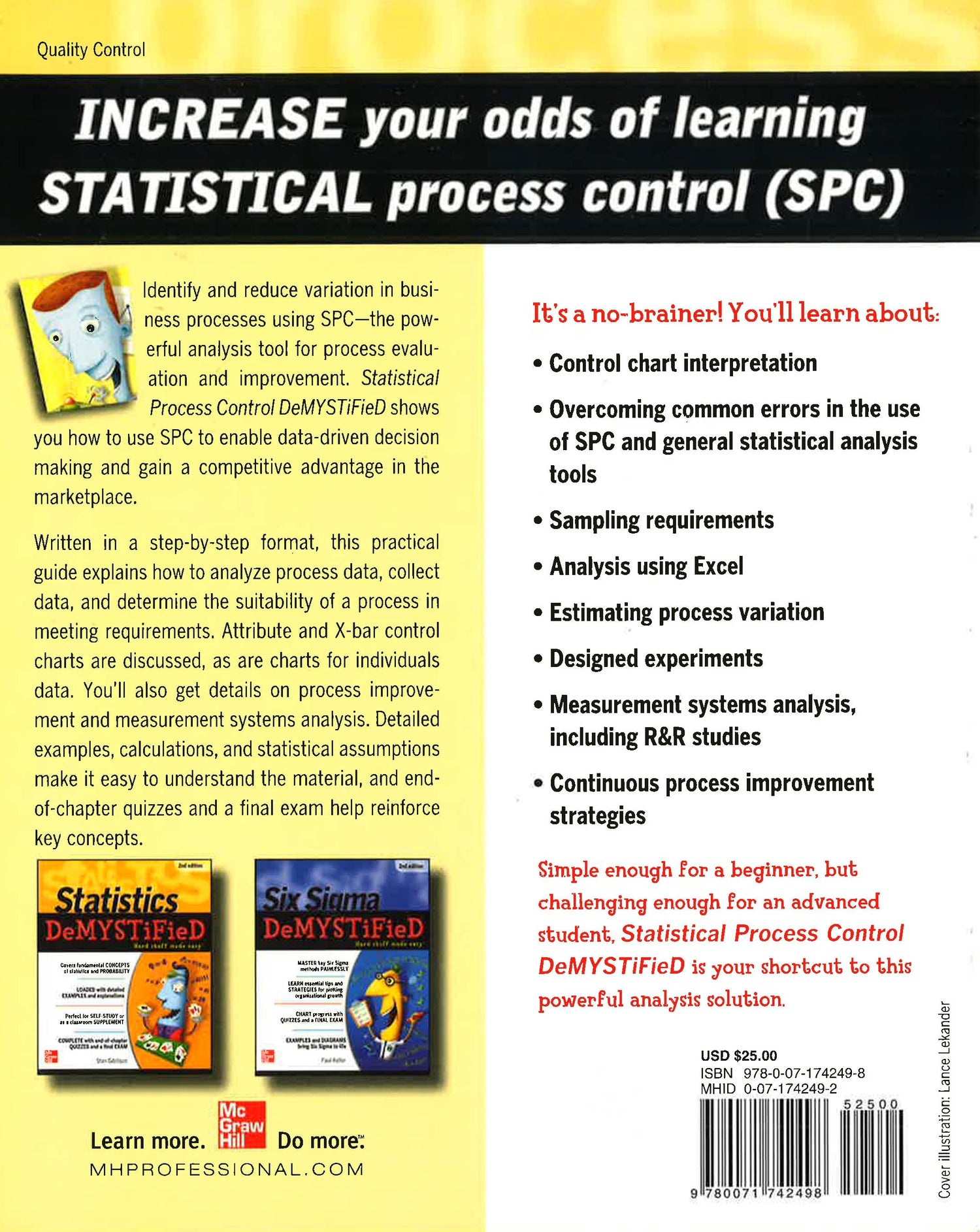 understanding statistical process control | pdf |... Statistical Process Control Demystified – BookXcess