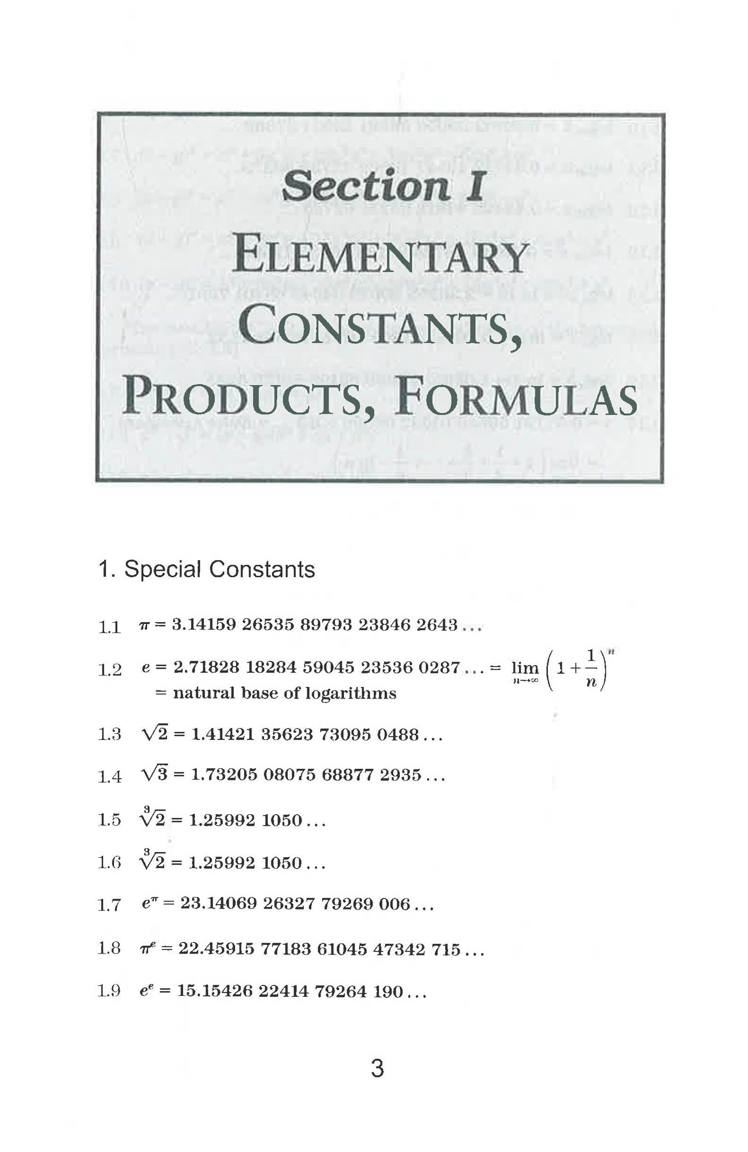 Formulas Schaum Schaum's Outline Mathematical Handbook Of Formulas – BookXcess