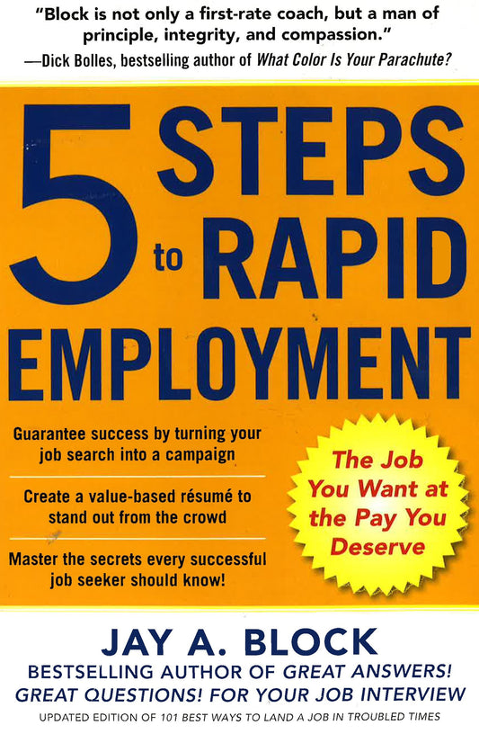 5 Steps To Rapid Employment