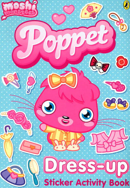 Moshi Monsters Poppet Dress Up Sticker Activity