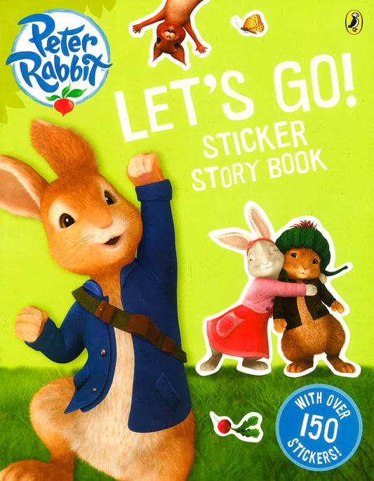 Peter Rabbit: Let's Go! Sticker Story Book