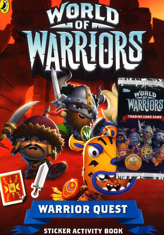 World Of Warriors: Warrior Quest Sticker Activity Book