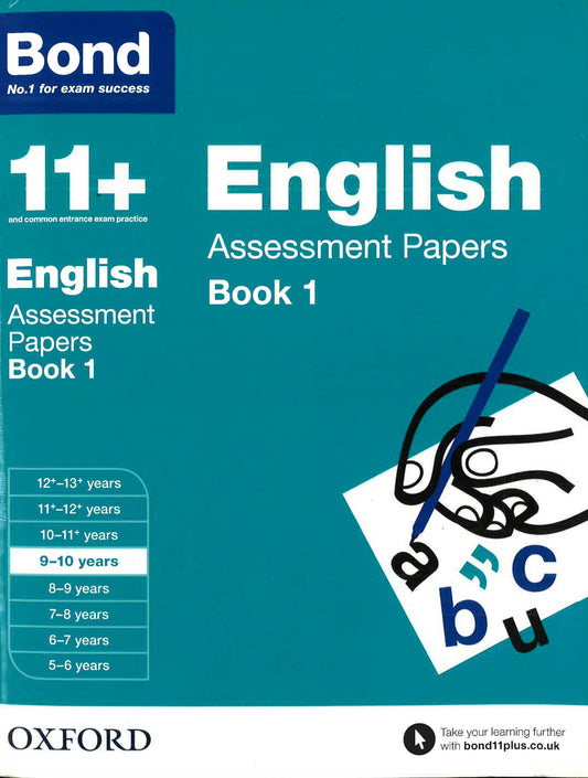 Bond 11+ Englsih Assessment Papers Age 9-10
