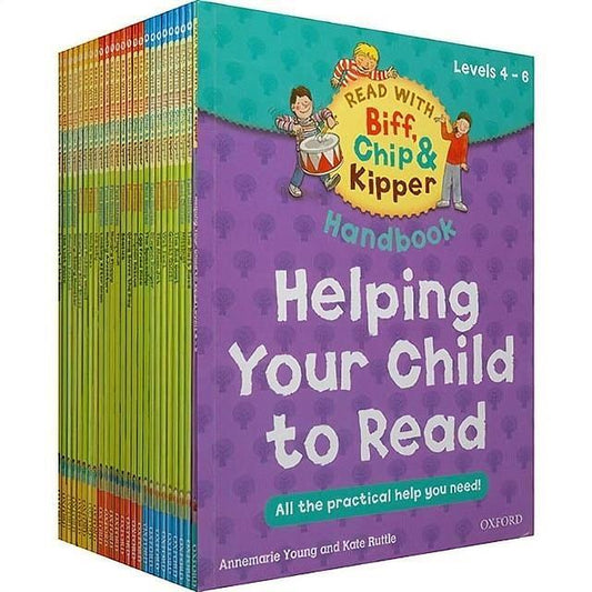 Read With Biff Chip & Kipper (Phonics And First Stories Collection Levels 4-6)