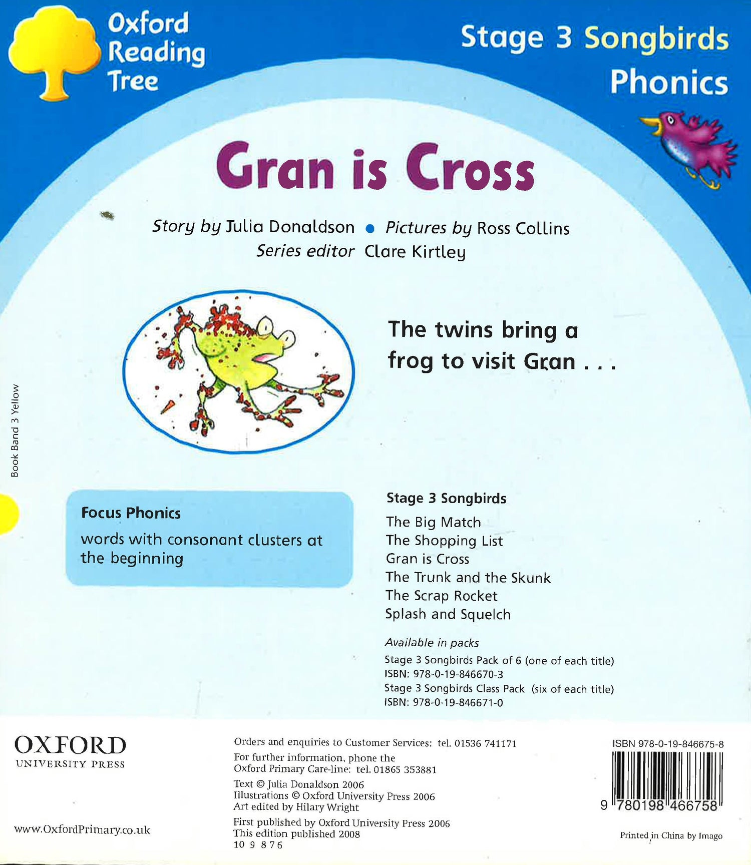 Oxford Reading Tree: Level 3: Songbirds: Gran Is Cross – BookXcess Oxford Reading Tree: Level 3: Songbirds: Gran Is Cross – BookXcess