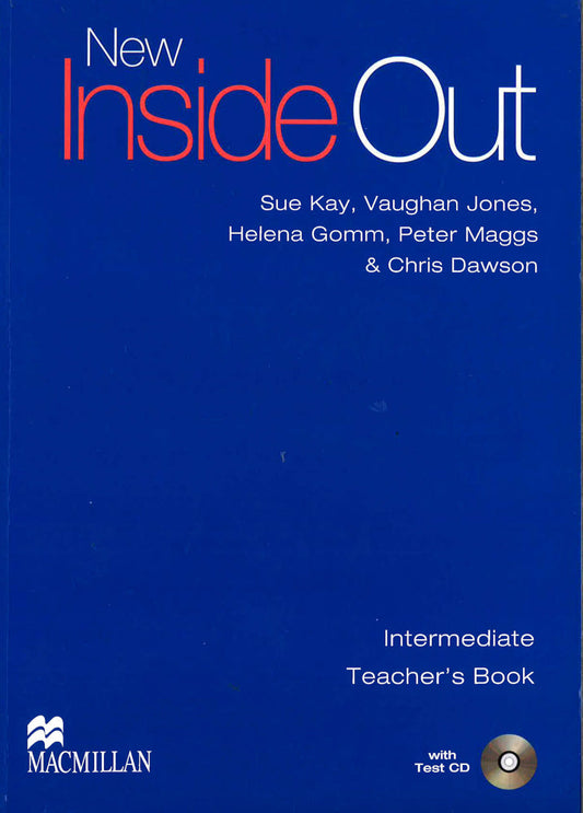 New Inside Out - Teacher Book - Intermediate - With Test Cd - Cef B1