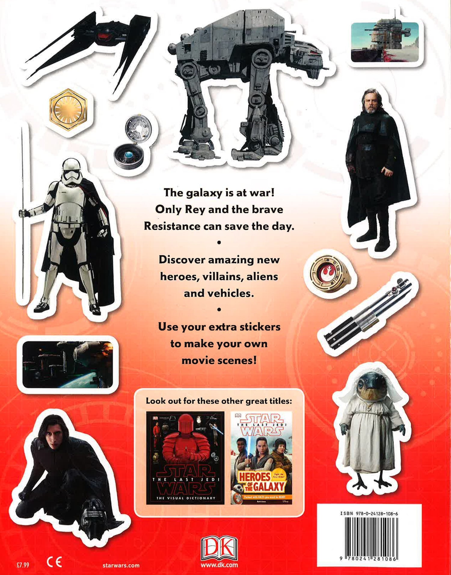 –　Star　Ultimate　BookXcess　Sticker　Last　Collection:　Wars-　The　Jedi