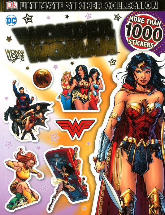 Dc Wonder Woman Ultimate Sticker Collection