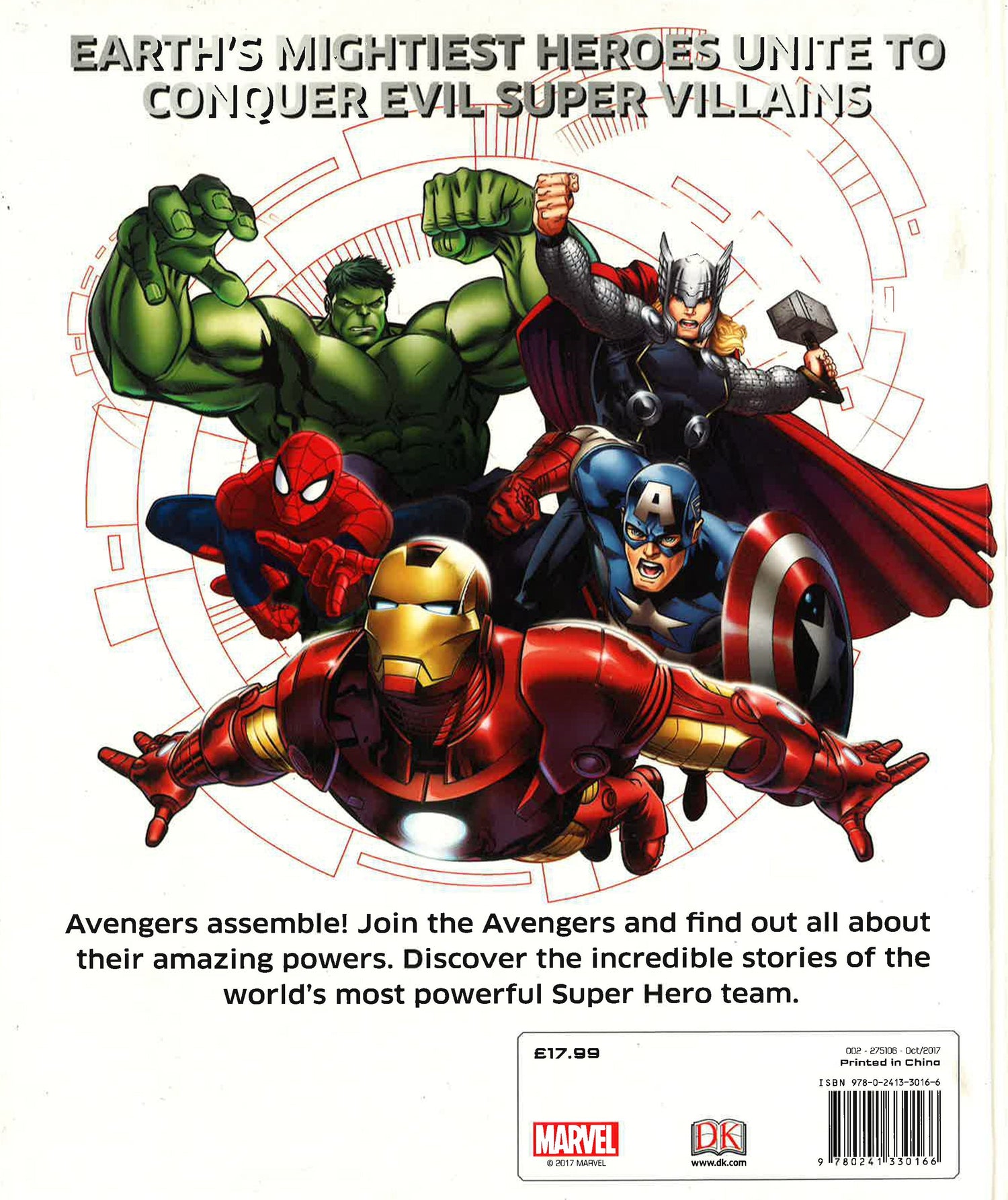 Marvel Guide Marvel - The Avenger Super Hero Guide – BookXcess