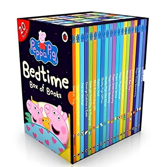 Peppa Pig Bedtime Box of Books (20 Books)