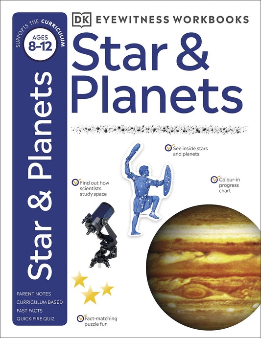 Eyewitness Workbook: Stars And Planets