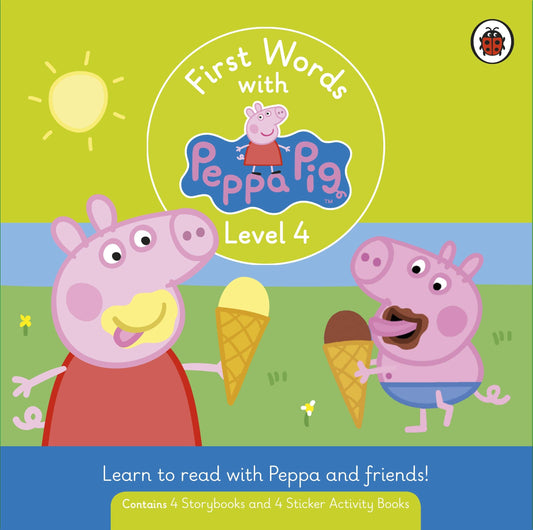 First Words With Peppa Level #4 Box Set
