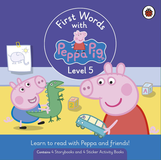 First Words With Peppa Level #5 Box Set