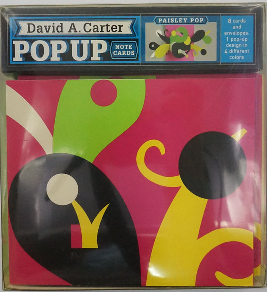 Pop Up Note Cards: Paisley Pop