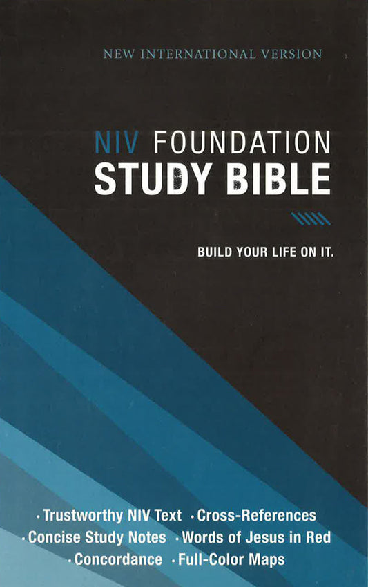 Niv, Foundation Study Bible, HarDCover, Red Letter