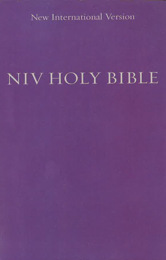NIV Holy Bible Comp Periwinkle Sc