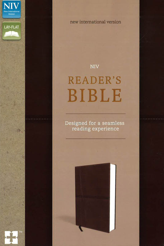 NIV Reader's Bible Ls Brown Ls