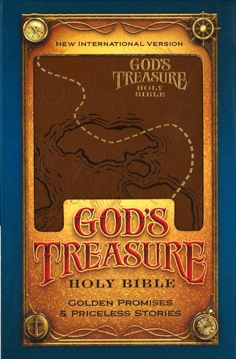 God's Treasure Holy Bible: Golden Promises And Priceless Stories