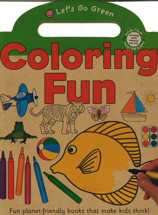 Let's Go Green Colouring Fun
