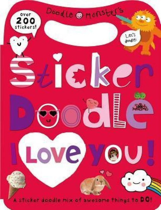 Sticker Doodle I Love You - Over 200 Sticker