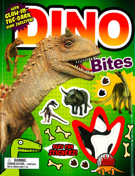 Dino Bites: With Glow-In-The-Dark Dino Skeleton