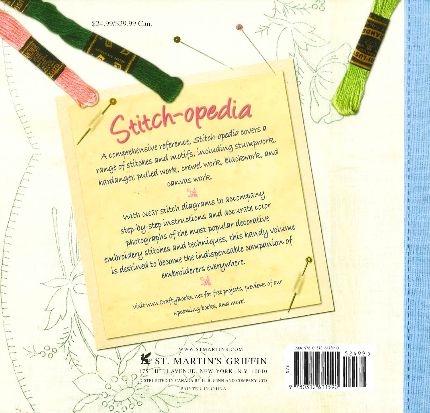 Endnote Stitch Stitch-Opedia: The Only Embroidery Reference You'Ll Ever Need – BookXcess